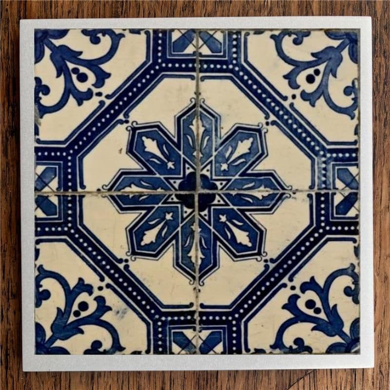 Antique Blue Pattern Trivet III
