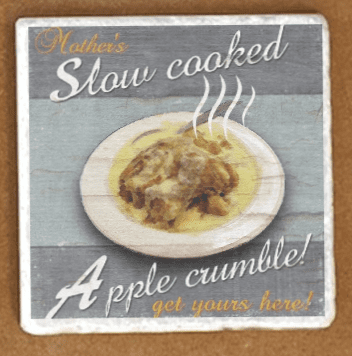 Apple crumble