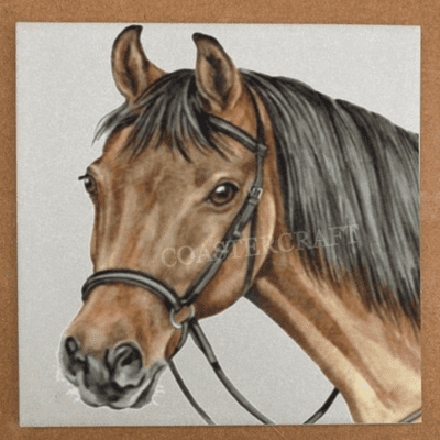 Bay Horse Brown Trivet