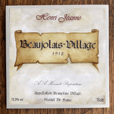 Beaujolais Village 1918 Trivet
