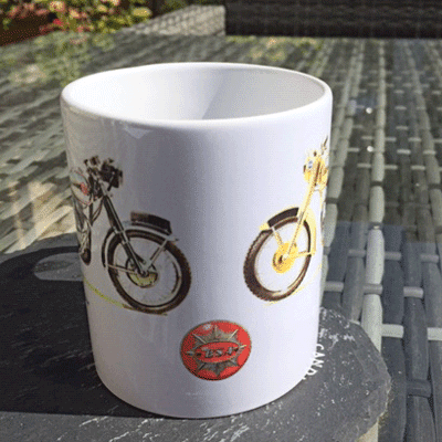 BSA Gold Star & Golden Flash Mug