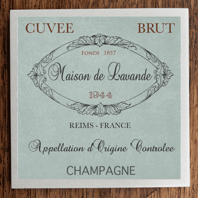 Champagne  Maison de Lavande 1944 Trivet