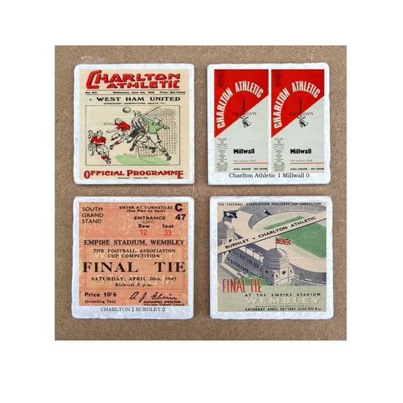 Charlton -1947 FA Cup Final ticket & Programme - Vintage Home ...