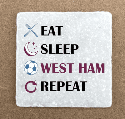 Eat Sleep West Ham Repeat