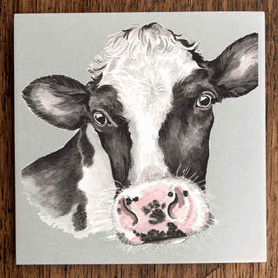 Farm Cow Fresian Trivet
