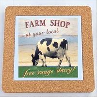 Farm Shop Fresian Cow Trivet