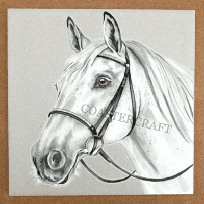 Grey Horse Trivet