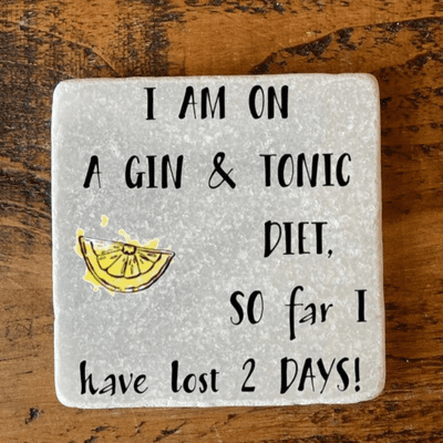 I am on a gin & tonic diet, so far I have lost 2 days!