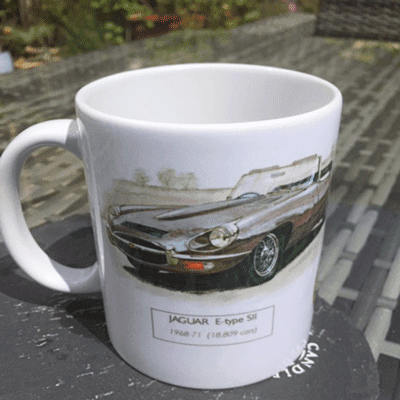 Jaguar E-Type Mug | Series 1 & Series 2
