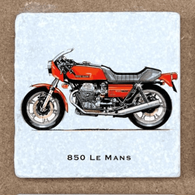 Motorbike Motto Guzzi 850 Le Mans