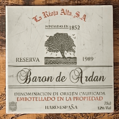 Rioja 1852 Trivet