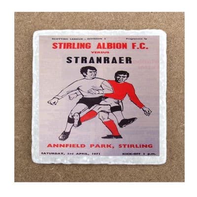 Stirling Albion Official programme 1971