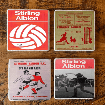 Stirling Albion set of four coasters