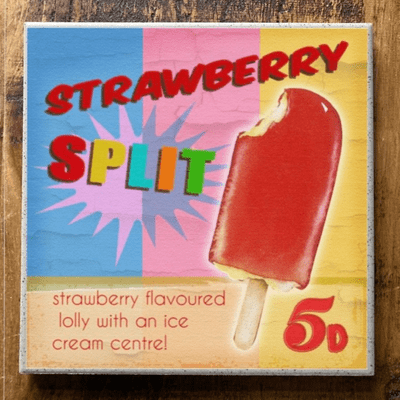 Strawberry Split Trivet