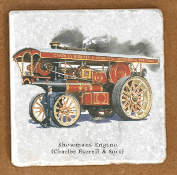 Traction Showmans engine (Charles Burrell & Sons)