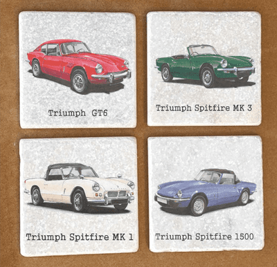 Triumph Spitfire Set of Four