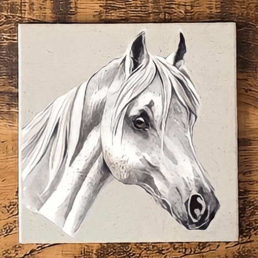 White Horse Trivet