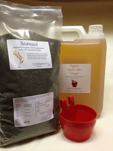 Apple Cider Vinegar & Seaweed Deal.  Free gali pot!