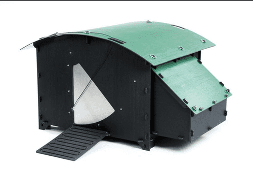 Green Frog Eco Housing made from 100% Recycled Plastic.