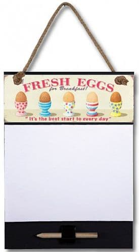 Scribble Note Pad - Eggs