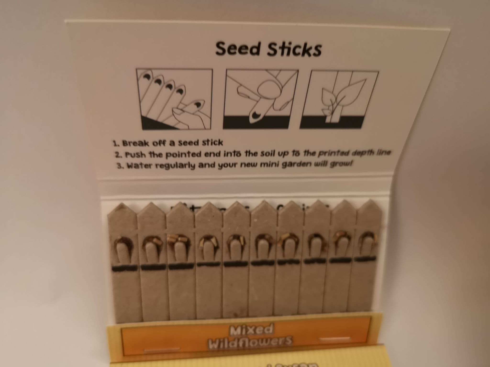 Wildflower Seed Stick