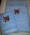 2 PIRATES PERSONALISED TOWEL SET