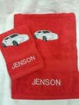 AUDI TT CAR PERSONALISED TOWEL SET - Sports