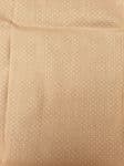 Beige White Spots fabric UK patterned material Fat Quarter - 45cm x 55cm - 100% cotton Spotted Dots