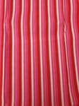Candy Stripes fabric UK patterned material Fat Quarter - 45cm x 55cm - 100% cotton Red Pink White