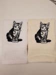CAT PERSONALISED FACE CLOTH