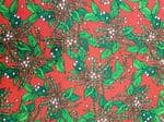 Christmas berries fabric UK patterned material Fat Quarter - 50cm x 56cm - 100% cotton bloom festive