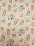 Cocomelon fabric - FAT QUARTER - fabric UK new character material pink - 50cm x 56cm - 100% cotton