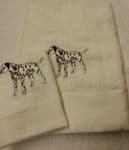 DALMATIAN PERSONALISED TOWEL SET - DOG