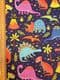 Dinosaur fabric UK 100% Cotton  - Tyrannosaurus, Stegosaurus navy colourful Jurassic Price Per Metre