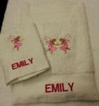 FAIRIES PERSONALISED TOWEL SET