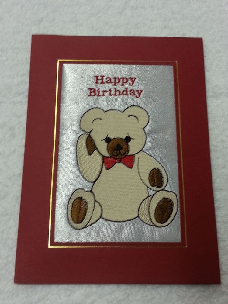 HAPPY BIRTHDAY CARD - Big Ted