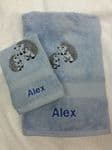 HEDGEHOG PERSONALISED TOWEL SET - Animal