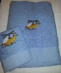 HELICOPTER PERSONALISED TOWEL SET