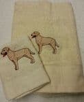 LABRADOR PERSONALISED TOWEL SET