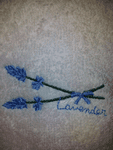 LAVENDER PERSONALISED TOWEL SET