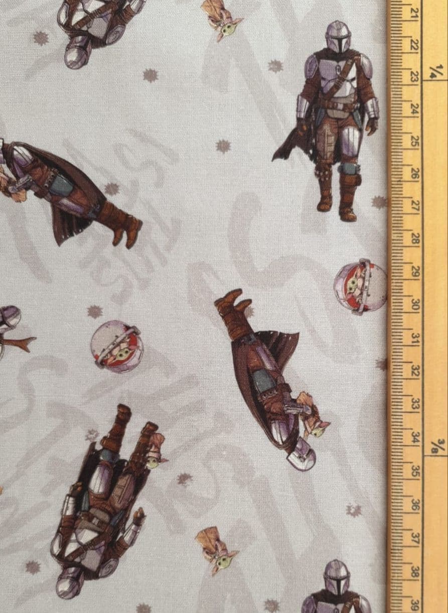 Mandalorian fabric UK fat quarters 45cm x 55cm 18