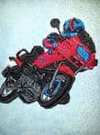 MOTORBIKE PERSONALISED TOWEL SET