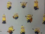 NEW! MINIONS - Fabric 100% Cotton - Price Per Metre