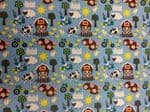 NURSERY FARM - Fabric - Sheep Cows Tractor - Price Per Metre