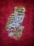 OWL PERSONALISED TOWEL SET