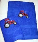 RED TRACTOR PERSONALISED TOWEL SET