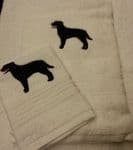 ROTTWEILER PERSONALISED TOWEL SET - DOG