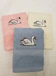 SWAN PERSONALISED FACE CLOTH