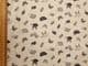 Woodland  fabric UK Hedgehog Butterfly Snail Birds material Fat Quarter - 50cm x 56cm - 100% cotton