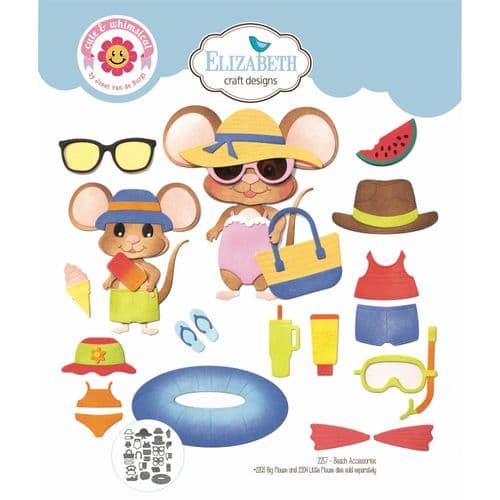 2257 Elizabeth Craft Designs - Dies - Beach Accessories